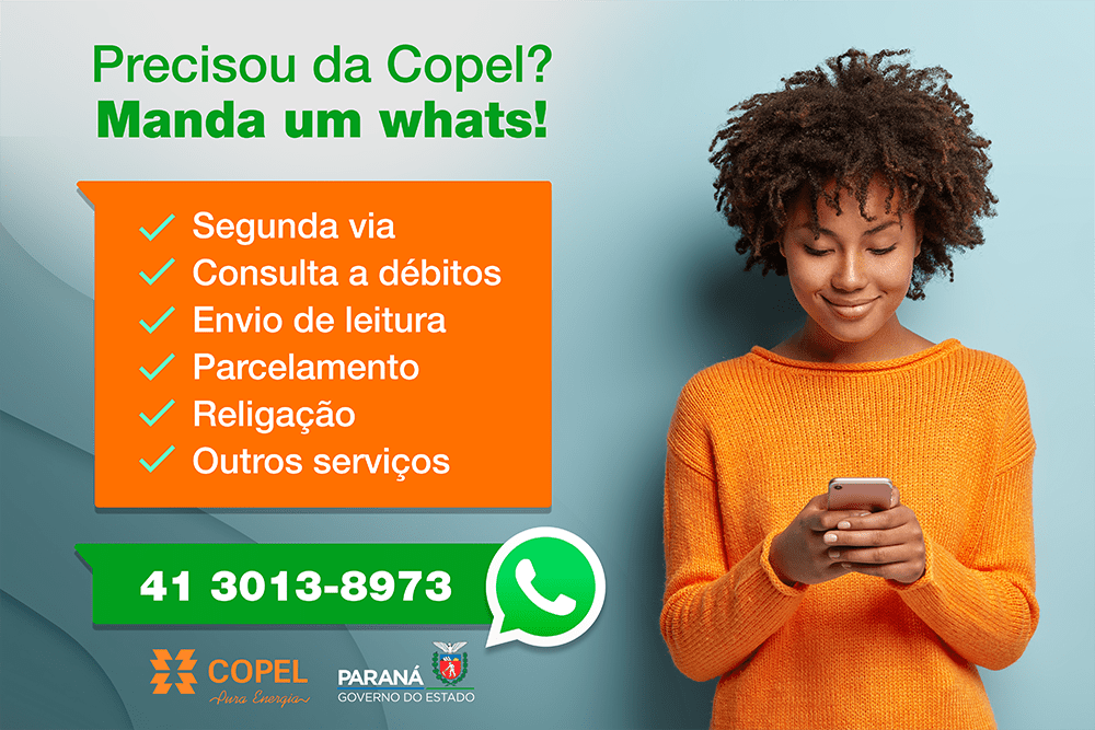 Serviços prestados por whatsapp