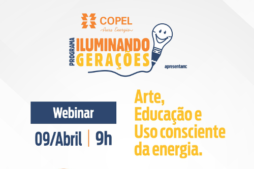 Convite Webinar Iluminando Gerações