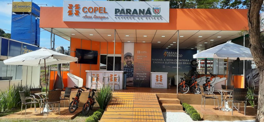 Estande da Copel na ExpoParanavaí