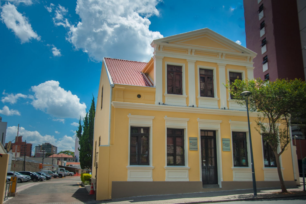 Fachada do Museu Espaço Energia