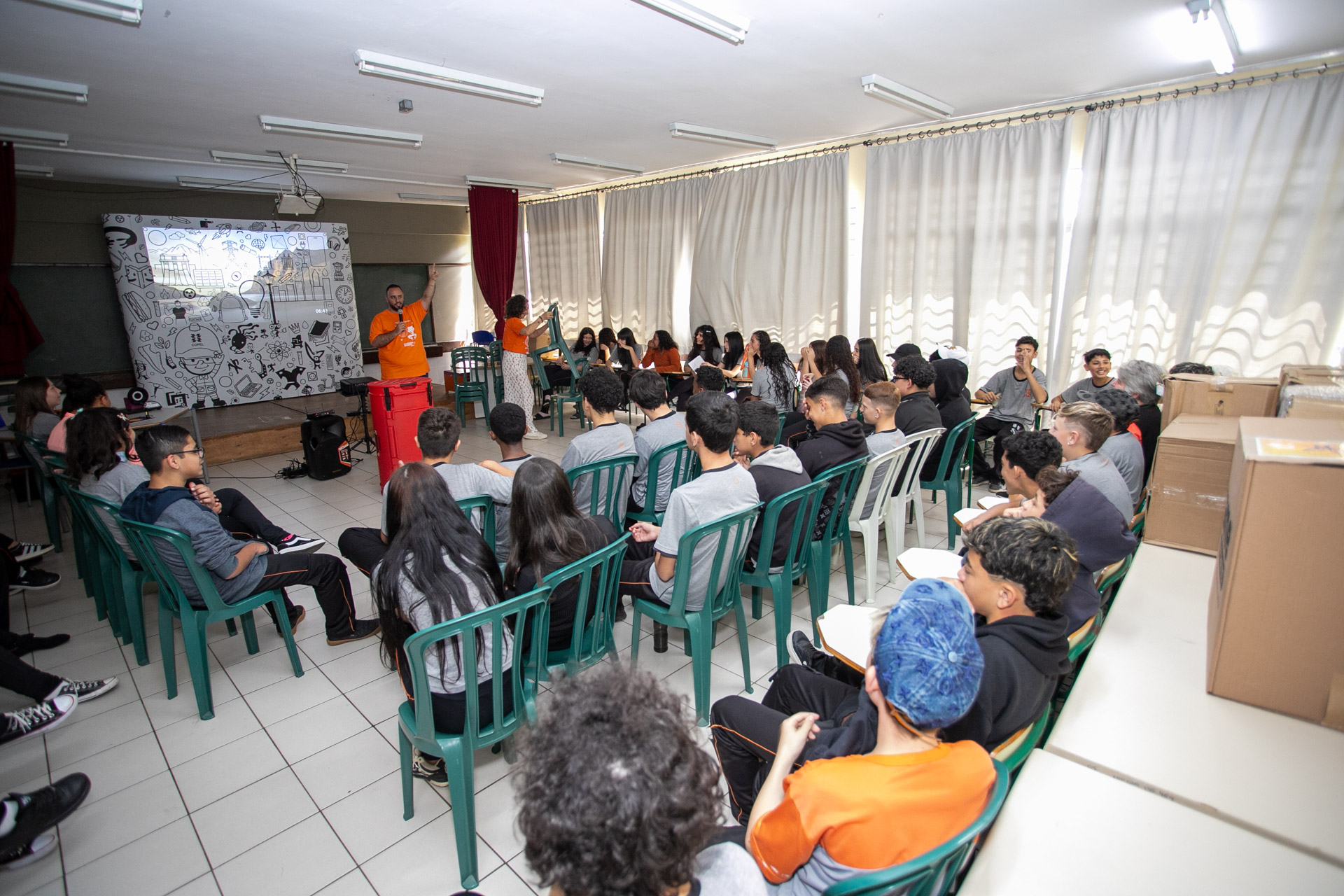 Escola Herbert de Souza | Imagem: JP Gomes